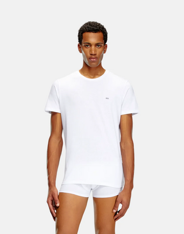 Diesel Umtee-Jake 3 Pack Triple White T-Shirt