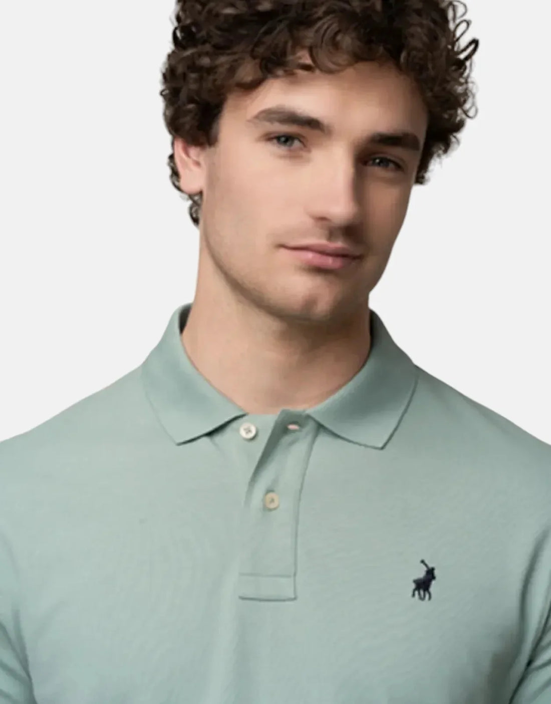 Polo Pique Aqua Golfer