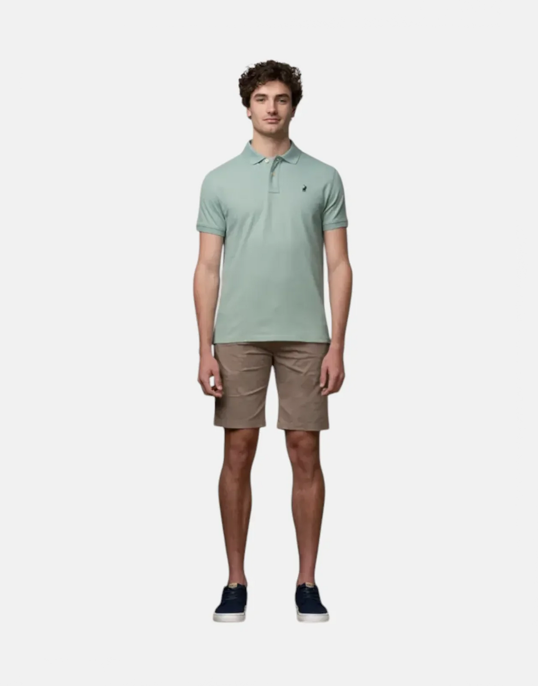 Polo Pique Aqua Golfer