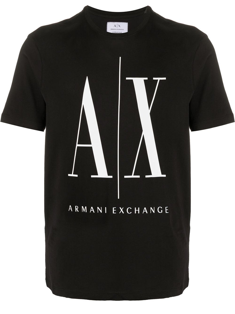 ARMANI EXCHANGE LOGO PRINT SHORT-SLEEVE T-SHIRT