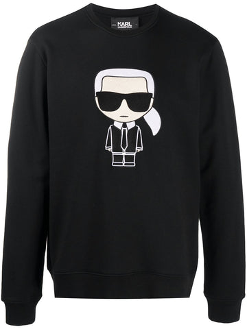 KARL LAGERFELD IKONIK ORGANIC COTTON SWEATSHIRT