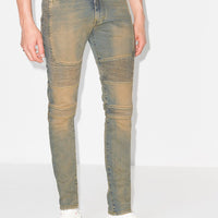 REPRESENT BIKER-STYLE SKINNY JEANS