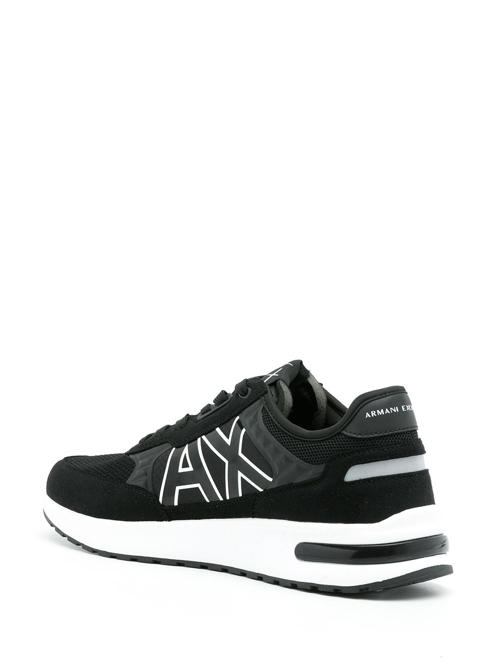 ARMANI EXCHANGE AX LOGO PANELLED LOW-TOP SNEAKERS