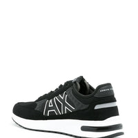 ARMANI EXCHANGE AX LOGO PANELLED LOW-TOP SNEAKERS