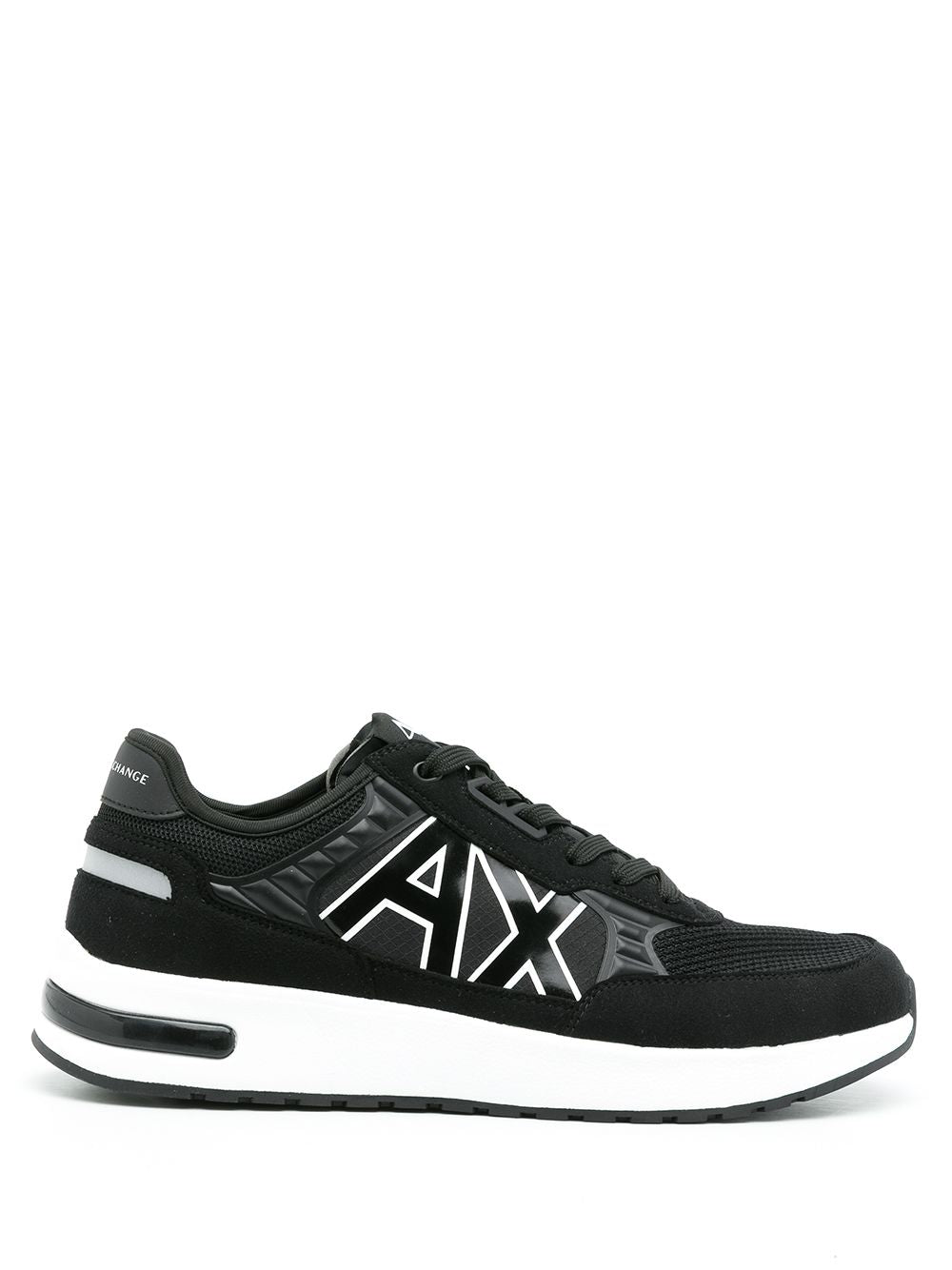 ARMANI EXCHANGE AX LOGO PANELLED LOW-TOP SNEAKERS