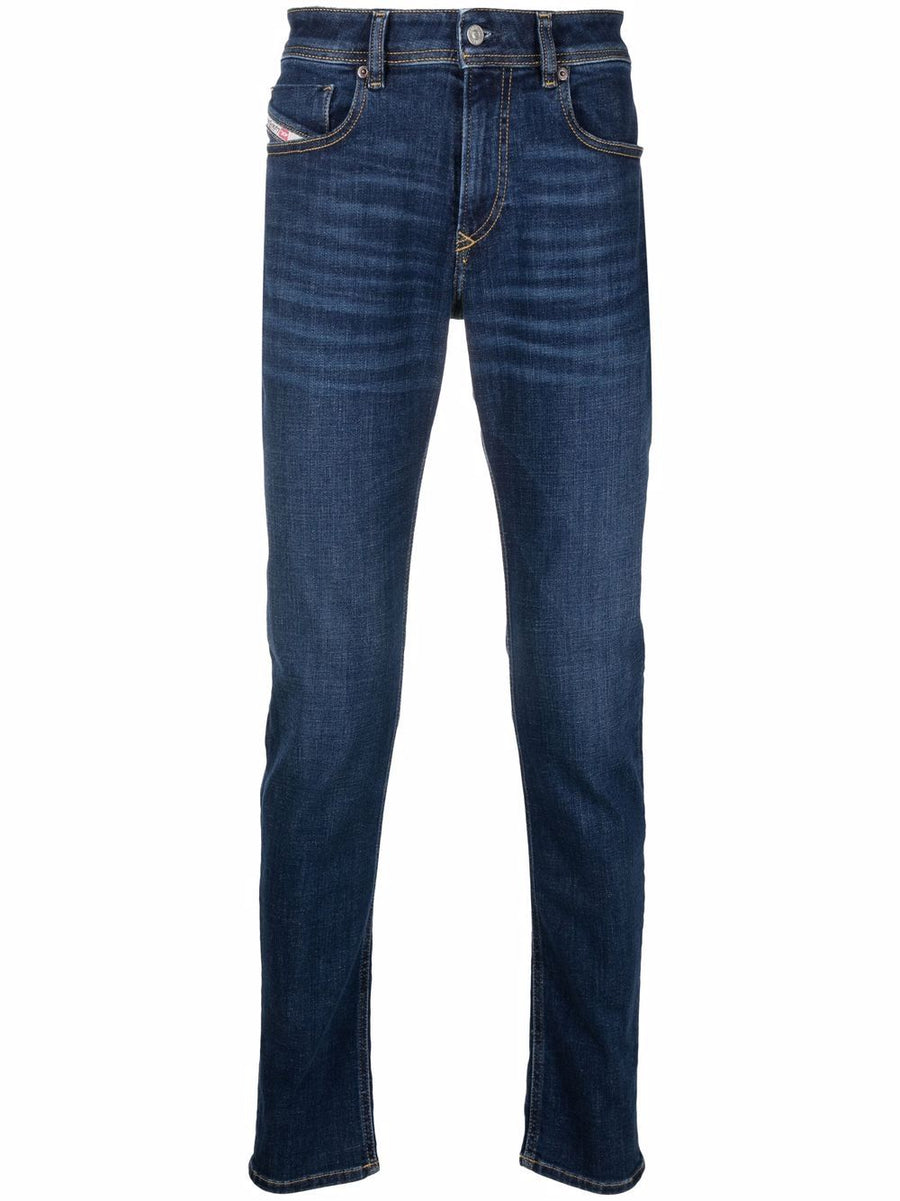 DIESEL SLIM-CUT DENIM JEANS