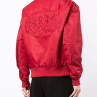 ARMANI EXCHANGE LOGO-PRINT BOMBER JACKET