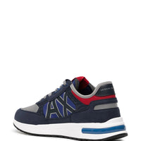 ARMANI EXCHANGE AX LOGO PANELLED LOW-TOP SNEAKERS