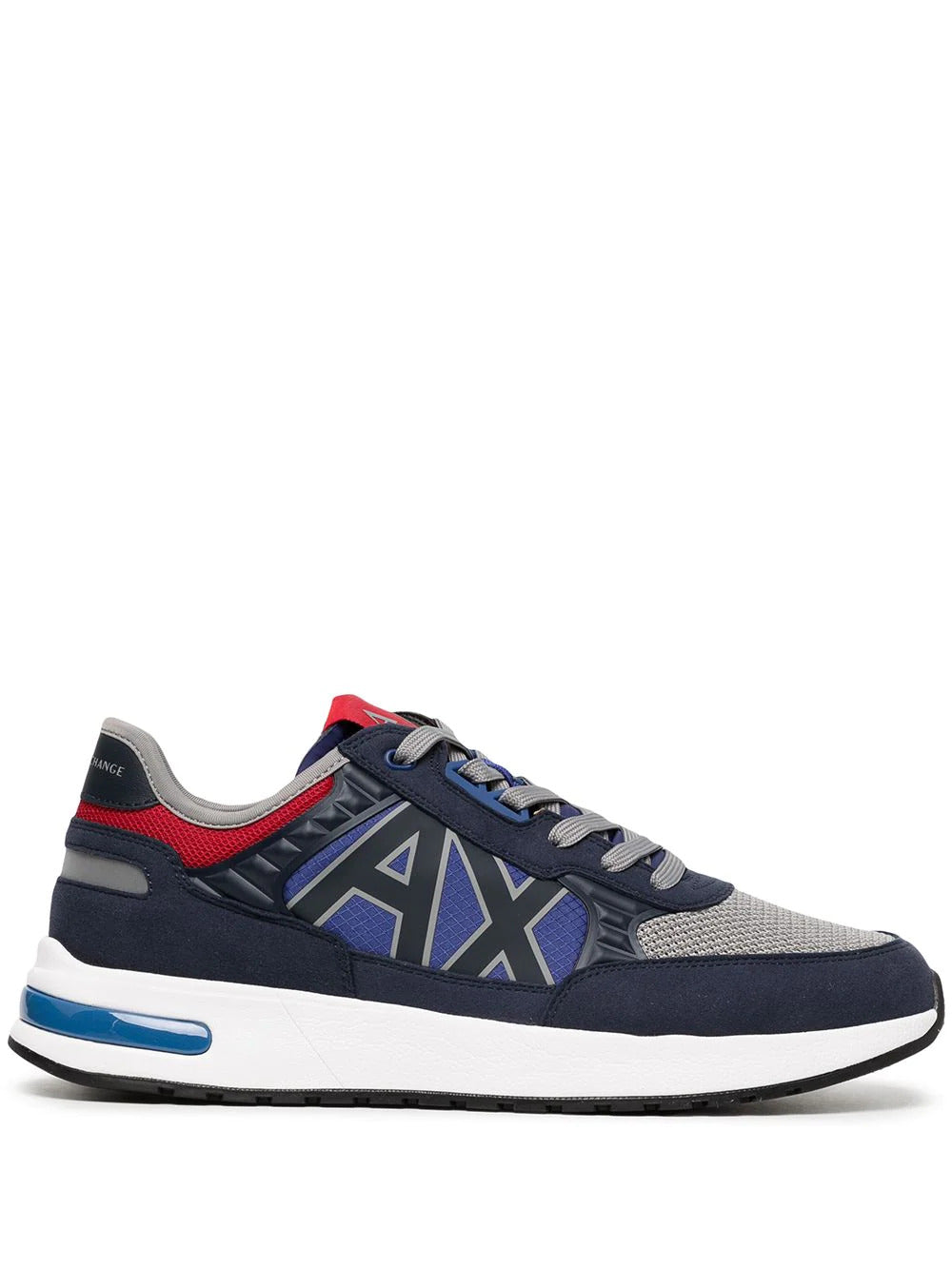 ARMANI EXCHANGE AX LOGO PANELLED LOW-TOP SNEAKERS