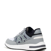 ARMANI EXCHANGE AX PANELLED LOW-TOP SNEAKERS