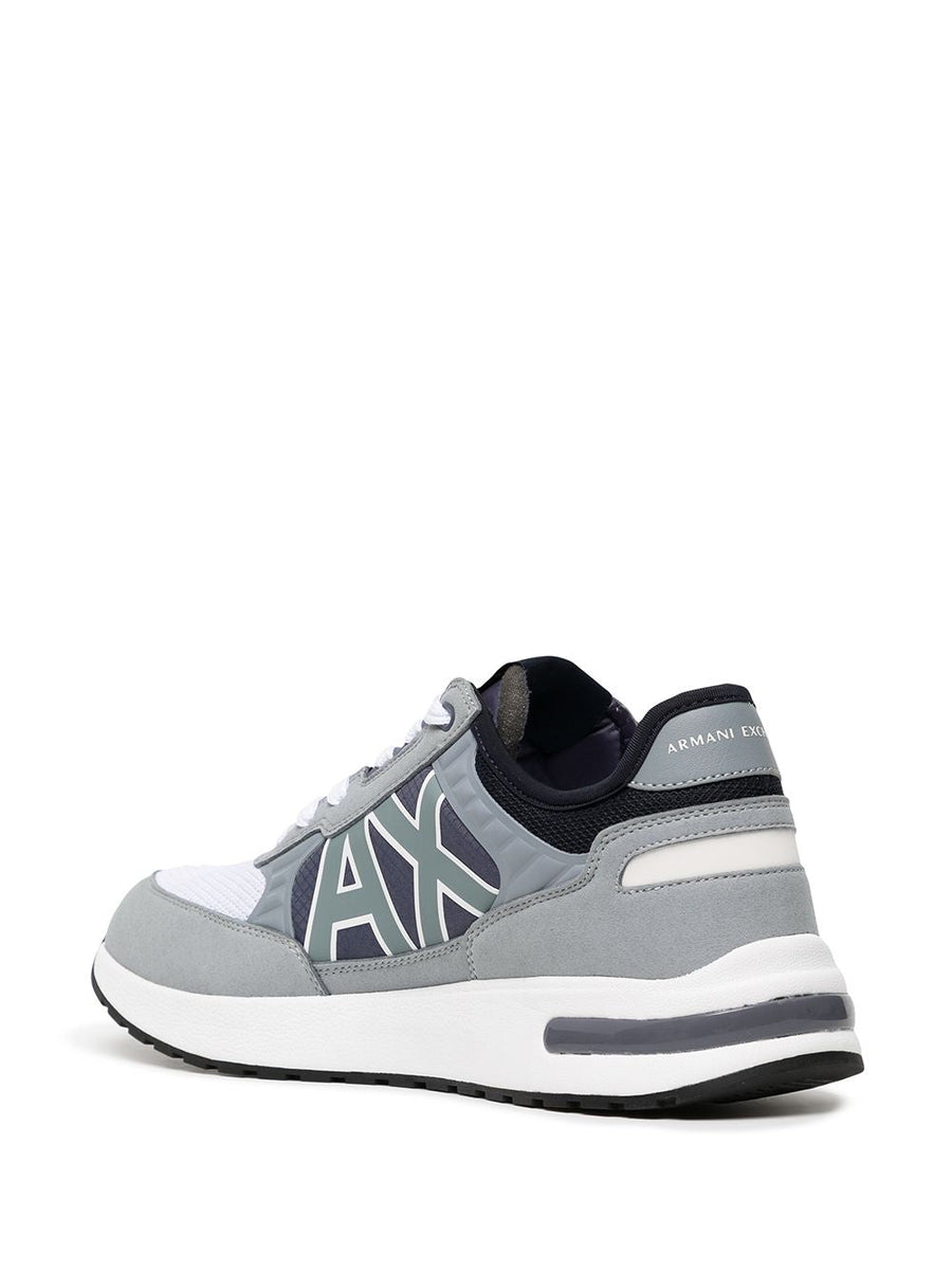 ARMANI EXCHANGE AX PANELLED LOW-TOP SNEAKERS