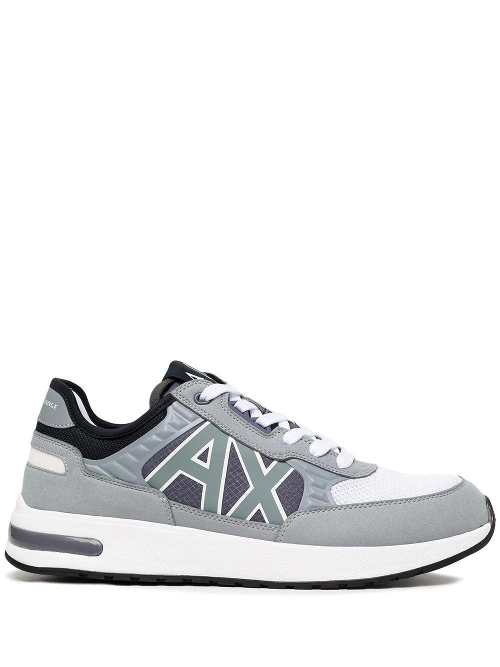 ARMANI EXCHANGE AX PANELLED LOW-TOP SNEAKERS