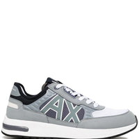 ARMANI EXCHANGE AX PANELLED LOW-TOP SNEAKERS