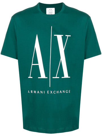 ARMANI EXCHANGE LOGO PRINT SHORT-SLEEVE T-SHIRT