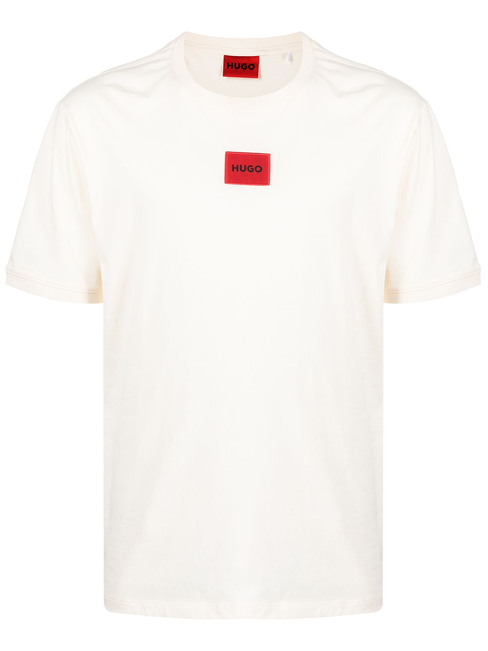 HUGO LOGO-PRINT COTTON T-SHIRT