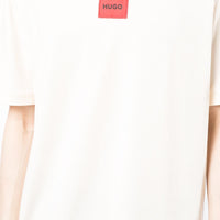 HUGO LOGO-PRINT COTTON T-SHIRT