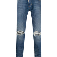 REPRESENT DISTRESSED SKINNY JEANS