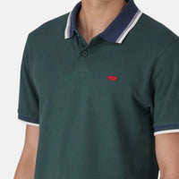 Levi's Slim Housemark Bisto Green Polo Shirt