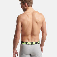 Superdry Organic Cotton Boxer Dual Logo Double Pack