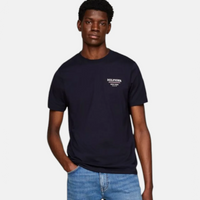 Tommy Hilfiger Global Stripe Navy T-Shirt