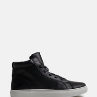 Polo Basic High Top Black Sneakers