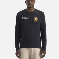 Polo Equestrian Long Sleeve Navy T-Shirt