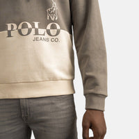 Polo Hooded Long Sleeve Sweatshirt