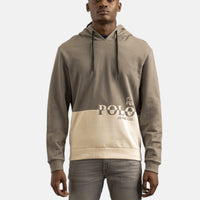 Polo Hooded Long Sleeve Sweatshirt