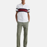 Tommy Hilfiger Regular Fit Colorblock Flag Polo Shirt