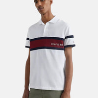 Tommy Hilfiger Regular Fit Colorblock Flag Polo Shirt