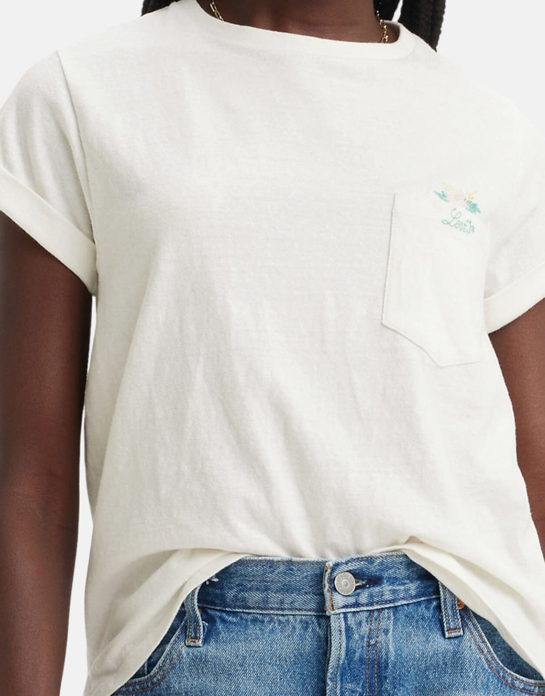 Levi's Margot Hibiscus Pocket T-Shirt