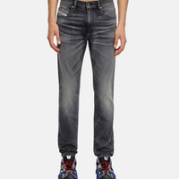 Diesel 2019 D-Strukt Black Wash Jeans