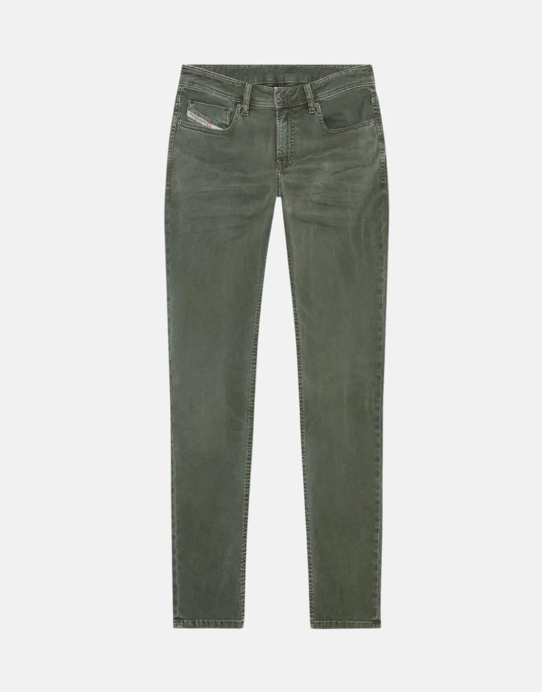 Diesel 1979 Sleenker Pantaloni Mil Green Jeans