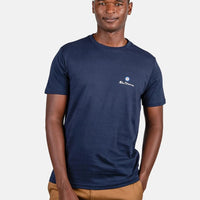 Ben Sherman Blue Target Print T-Shirt