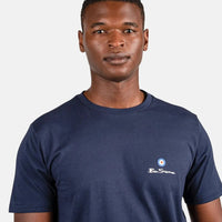 Ben Sherman Blue Target Print T-Shirt