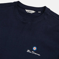 Ben Sherman Blue Target Print T-Shirt