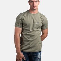 Ben Sherman Green Entry Target Print Crew T-Shirt