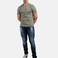 Ben Sherman Green Entry Target Print Crew T-Shirt