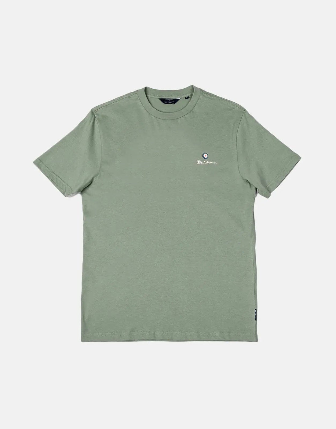 Ben Sherman Green Entry Target Print Crew T-Shirt