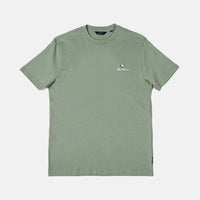 Ben Sherman Green Entry Target Print Crew T-Shirt