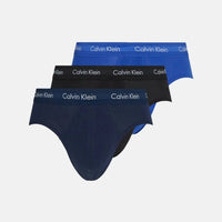 Calvin Klein Hip Brief 3 Pack Underwear Blue