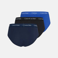 Calvin Klein Hip Brief 3 Pack Underwear Blue