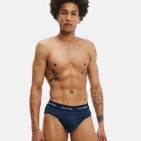 Calvin Klein Hip Brief 3 Pack Underwear Blue