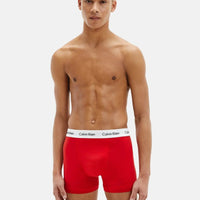 Calvin Klein Trunk 3 Pack Underwear White, Red, Blue