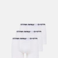 G-Star RAW Classic 3 Pack Trunk Triple White Underwear