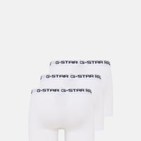 G-Star RAW Classic 3 Pack Trunk Triple White Underwear