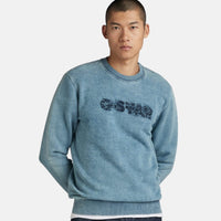 G-Star RAW Distressed Logo Sweatshirt