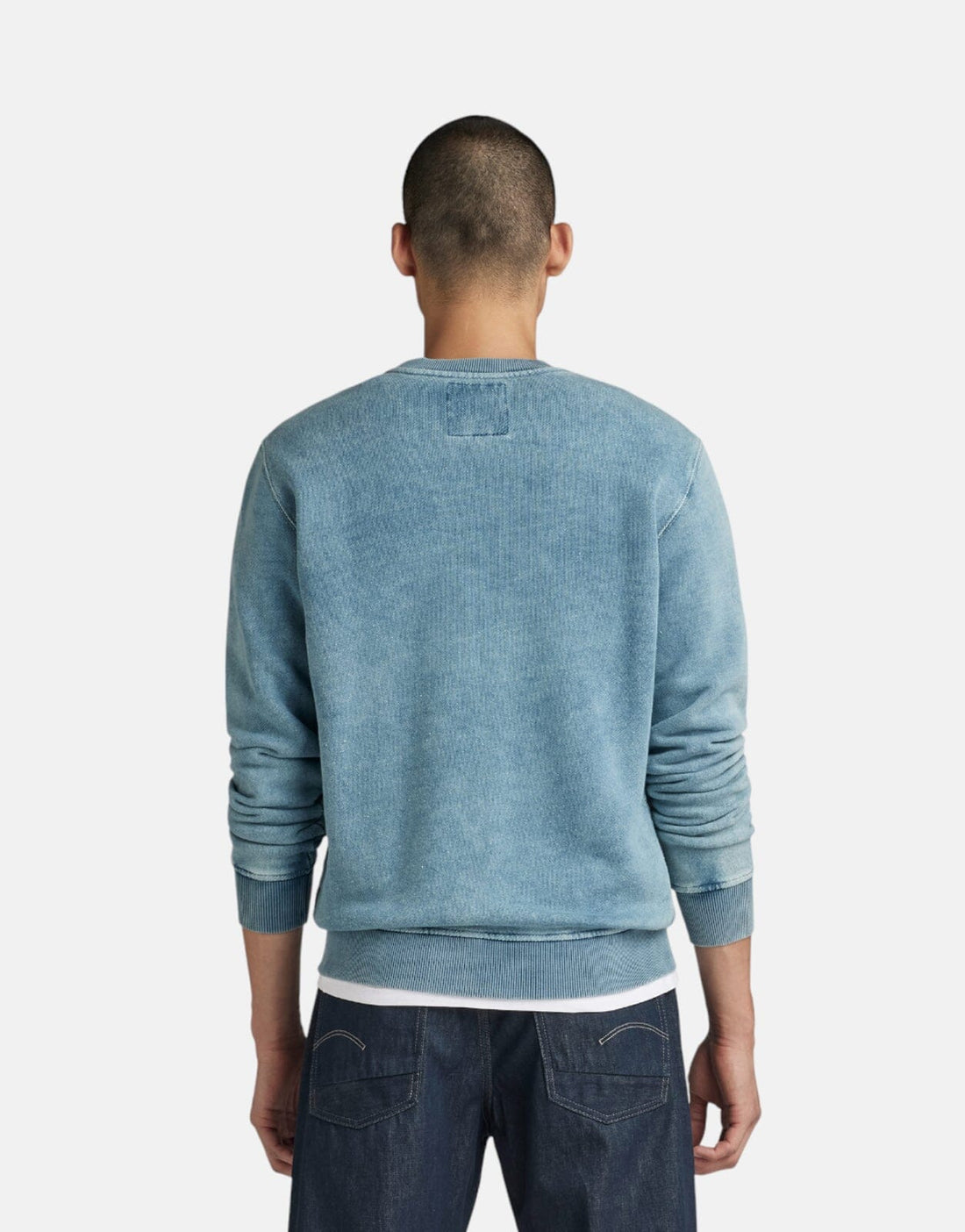 G-Star RAW Distressed Logo Sweatshirt