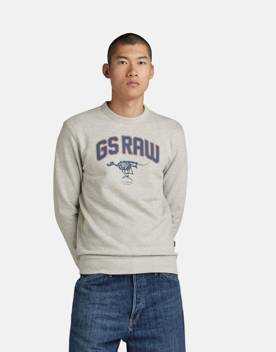 G-Star RAW Skeleton Dog Graphic Sweatshirt