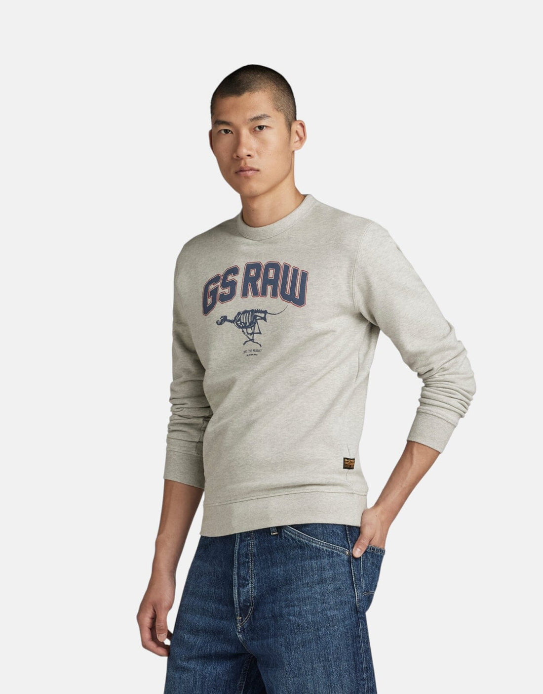 G-Star RAW Skeleton Dog Graphic Sweatshirt